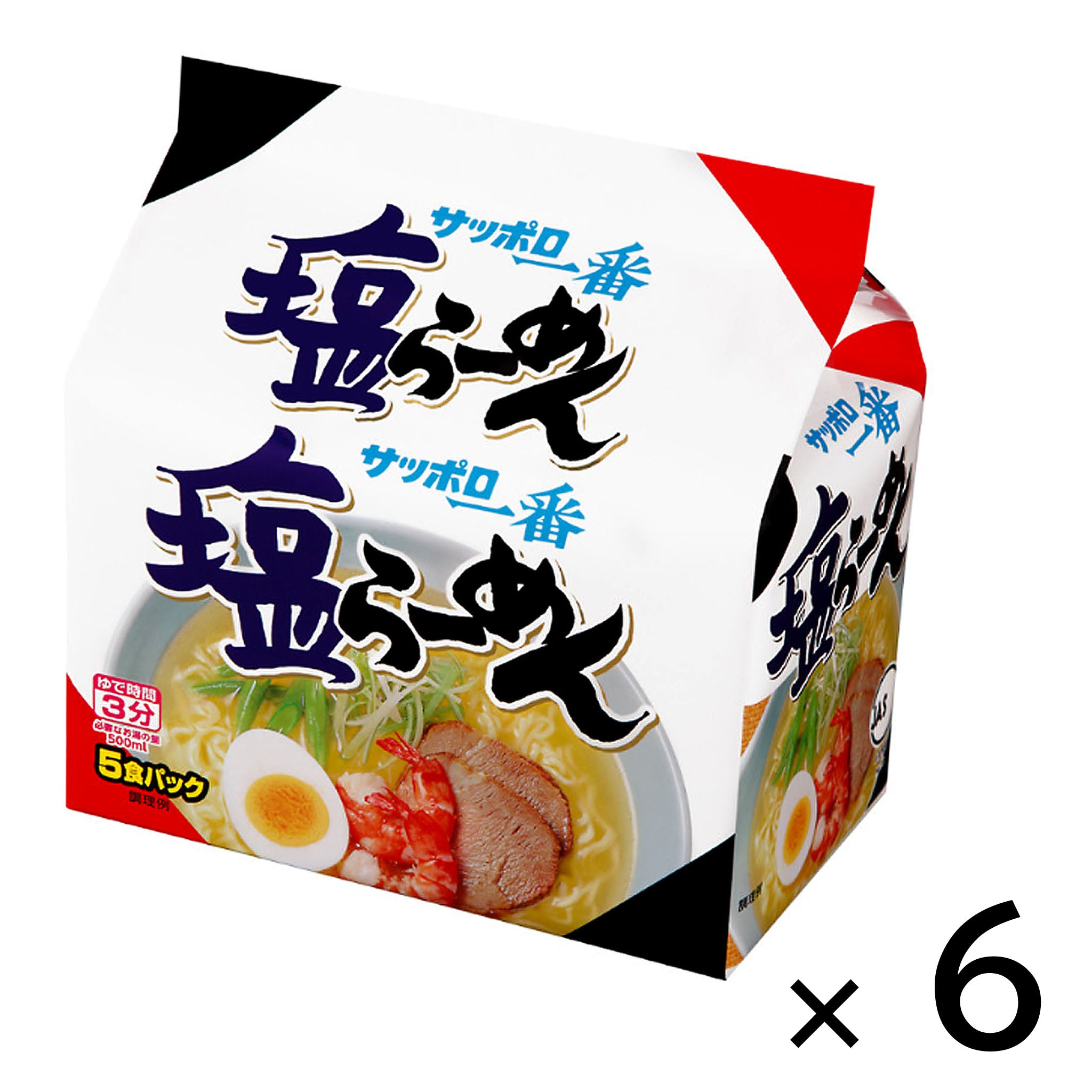 Sanyo Foods Sapporo Ichiban Salt Noodle Bag【6 Set】